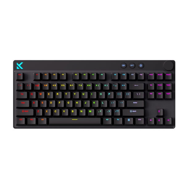 Mchose Mix 87 Siyah 80 Lightning Manyetik Switch 8k Hz Hall Effect Rgb Hotswap Mekanik Gaming Klavye Mc Mix87 1 2