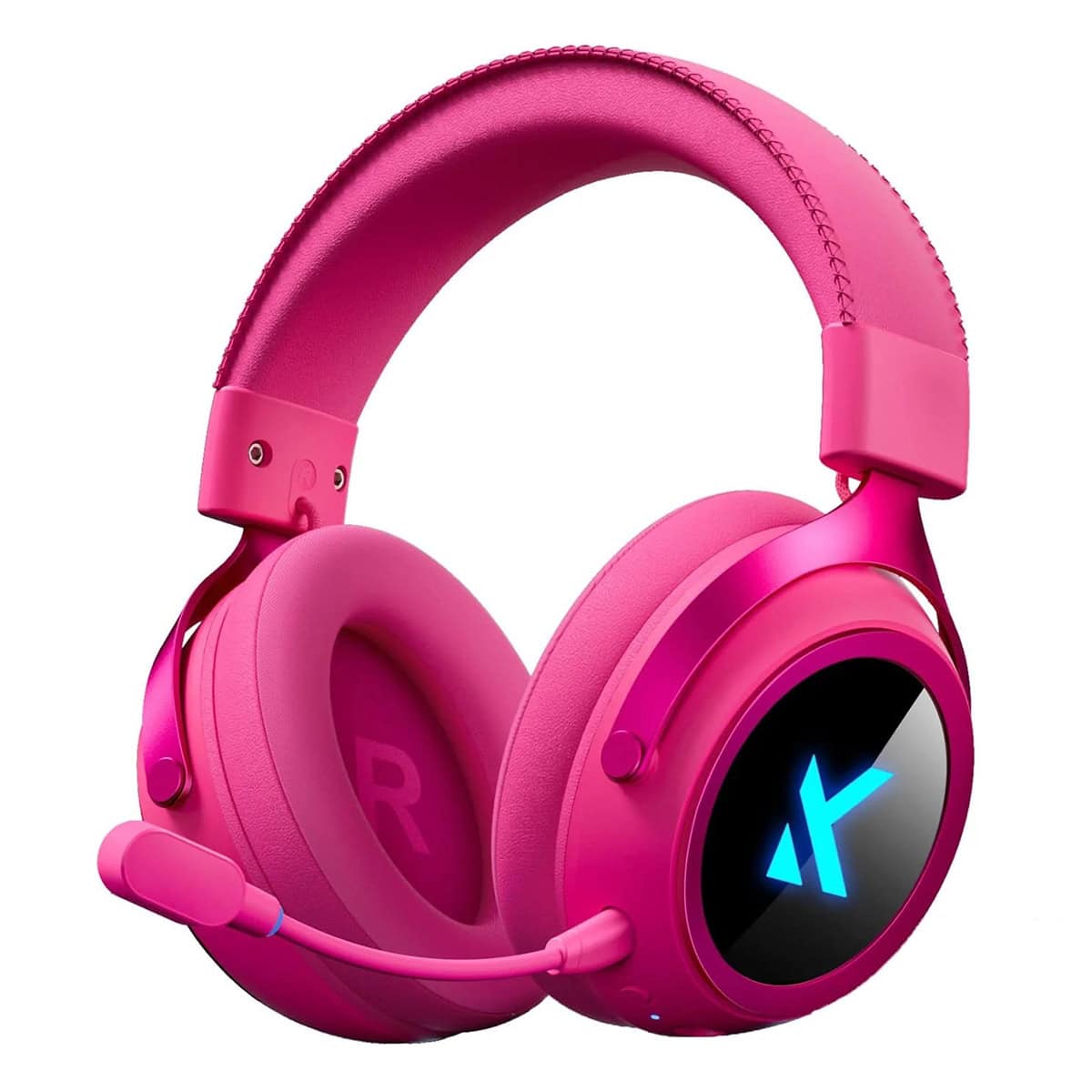 Mchose X9 Rose Red 7 1 Surround Kablosuz Gaming Kulaklik Mc X9 3 1