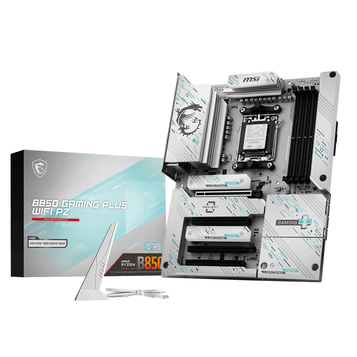 Msi B850 Gaming Plus Wifi Pz 8200mhz (oc) Ddr5 Soket Am5 M.2 Dp Atx Anakart 1