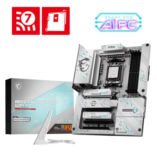 Msi B850 Gaming Plus Wifi Pz 8200mhz (oc) Ddr5 Soket Am5 M.2 Dp Atx Anakart 2