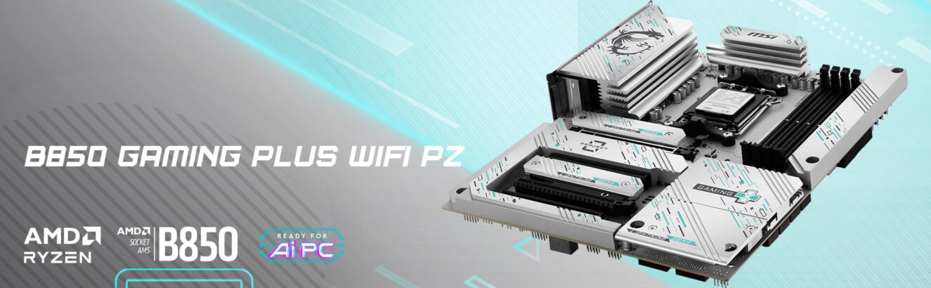 MSI B850 GAMING PLUS WIFI PZ Anakart H1