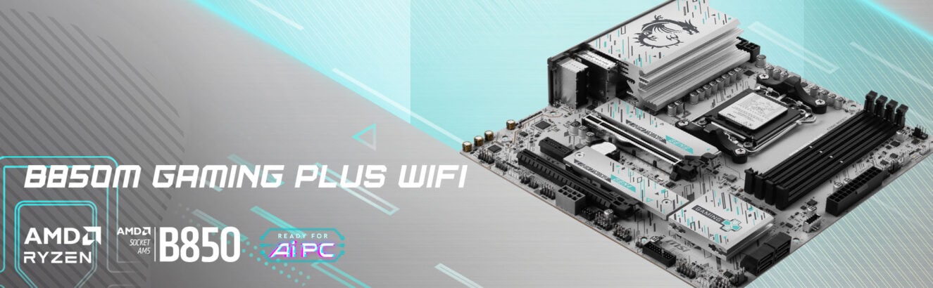 MSI B850M GAMING PLUS WIFI Anakart H1