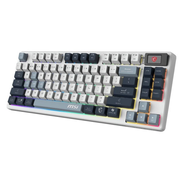 Msi Forge Gk600 Tkl Wireless Sky Rgb Kablosuz Hotswap Türkçe Mekanik Gaming Klavye 3