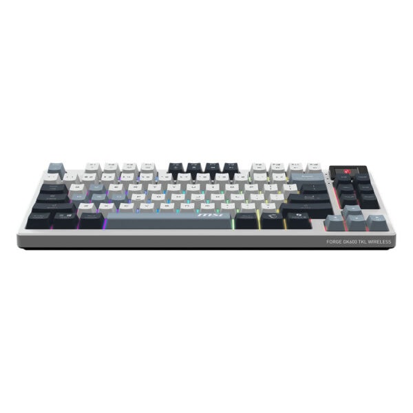 Msi Forge Gk600 Tkl Wireless Sky Rgb Kablosuz Hotswap Türkçe Mekanik Gaming Klavye 4
