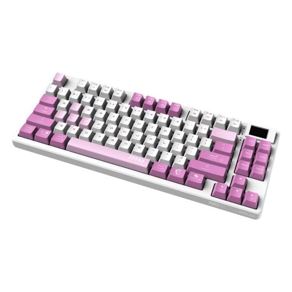 Msi Forge Gk600 Tkl Wireless Violet Rgb Kablosuz Hotswap Türkçe Mekanik Gaming Klavye 3