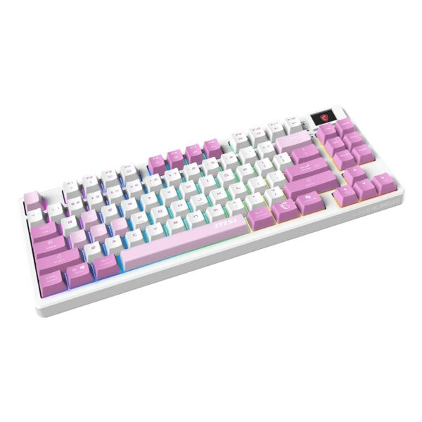 Msi Forge Gk600 Tkl Wireless Violet Rgb Kablosuz Hotswap Türkçe Mekanik Gaming Klavye 4