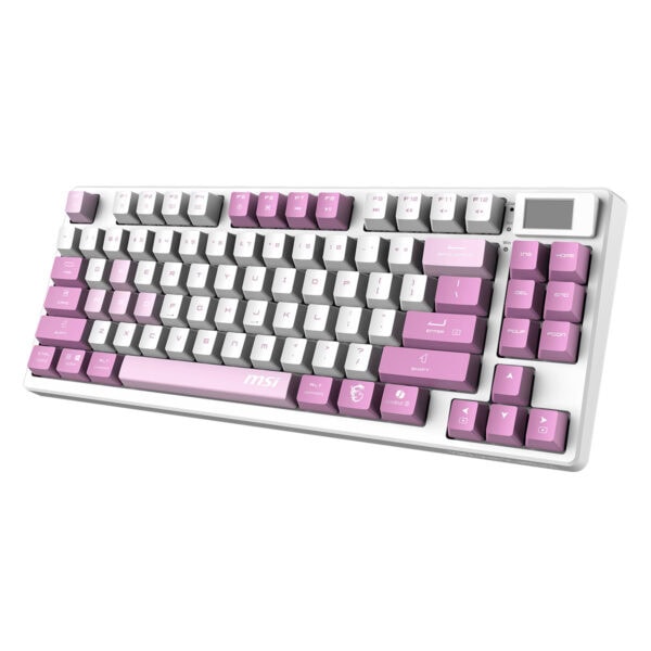 Msi Forge Gk600 Tkl Wireless Violet Rgb Kablosuz Hotswap Türkçe Mekanik Gaming Klavye 6