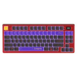 Renkli aydınlatmalı oyun klavyesi, RGB ışık efektleri ve özel tasarım tuşlarıyla profesyonel gaming deneyimi sağlar. Loongnia markalı, yüksek dayanıklılık ve şık görünüm sunan oyun klavyesi.