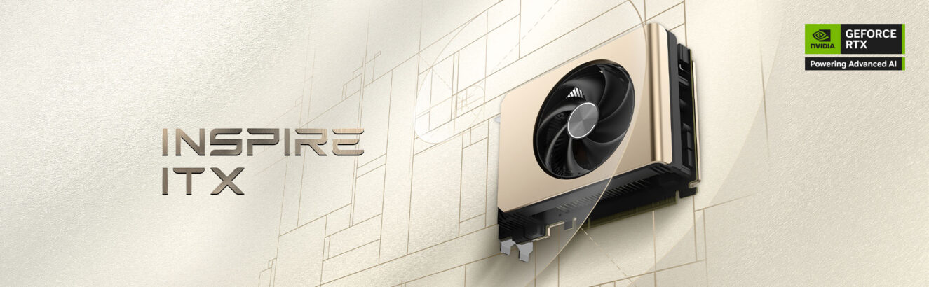 MSI GeForce RTX 5060 8G INSPIRE ITX OC Ekran Kartı h1