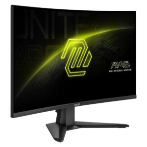 Yüksek performanslı MSI Arsenal Gaming monitörü, NVIDIA G-SYNC destekli, HDR ve 165Hz yenileme hızı ile üstün oyun deneyimi sağlar. Siyah renkli, geniş ekran tasarımı mükemmel görsel kalitesi sunar.