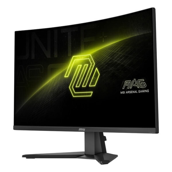 Yüksek çözünürlüklü MSI MAG gaming monitörü, geniş ekran ve üstün görüntü kalitesi ile oyun deneyimini üst seviyeye çıkarır. Siyah tasarımı ve ergonomik standı ile dikkat çeker.