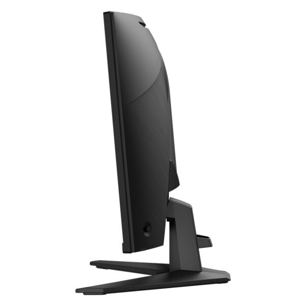 Görselde siyah renkli ve ince tasarımlı bir bilgisayar monitörü yer almaktadır. Modern ve şık dizaynıyla oyun ve ofis kullanımı için ideal olan bu monitör yüksek çözünürlük ve gelişmiş görüntü kalitesi sağlar. Ayarlanabilir standı sayesinde kullanıcının rahatlığı ön plandadır. Gaming ve profesyonel bilgisayar kullanıcılarının ilgisini çekecek türden, yüksek performanslı monitörler kategorisine uygun ürün.