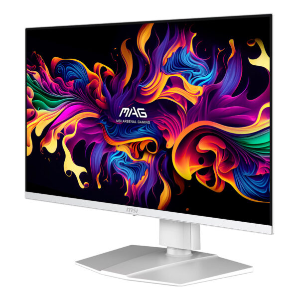 Msi Mag 272qpw Qd Oled X28 26.5 Inç 280hz 0.03ms 2k Wqhd Adaptive Sync Beyaz Pivot Gaming Monitör 3