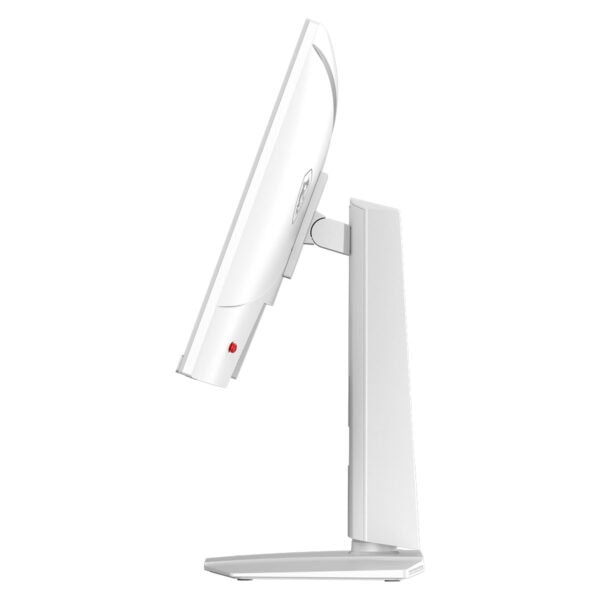 Güçlü ve şık beyaz bilgisayar monitörü, genel kullanım ve profesyonel çalışma için ideal, ergonomik tasarım ve yüksek çözünürlük sunuyor.