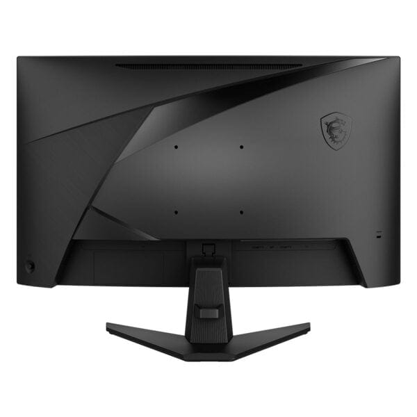 Yüksek performanslı gaming monitörü arka görünüm, ergonomic tasarım ve gelişmiş ekran teknolojisi ile oyun deneyimini zirveye taşıyan cihaz.