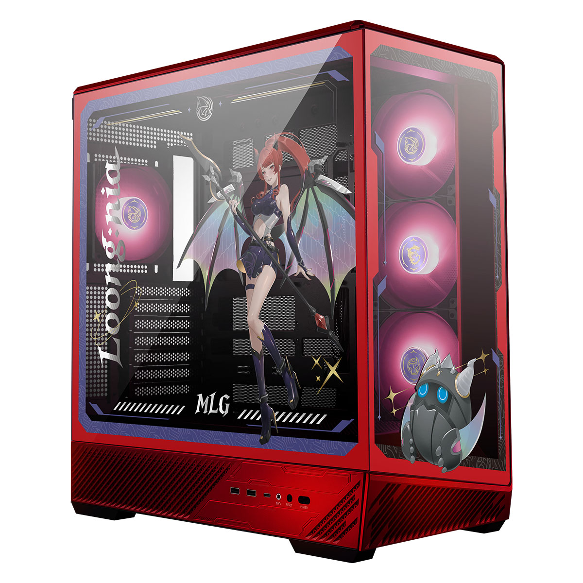 Msi Pano 130r Mlg Edition 4x120mm Argb Fan Temperli Cam Mid Tower Atx Gaming Kasa 1