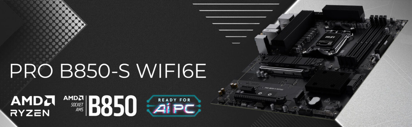 MSI PRO B850-S WIFI6E Anakart H1