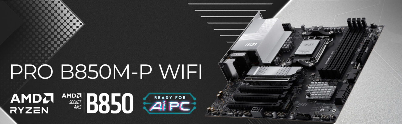MSI PRO B850M-P WIFI Anakart H1
