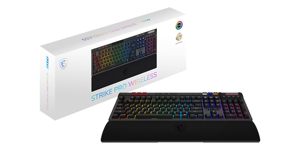 Msi Strike Pro Wireless Tanitildi Sessiz Hassasiyet Sinirsiz Performans 2