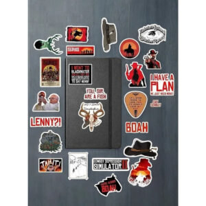 Red Dead Redemption Sticker Seti 25 Adet 1