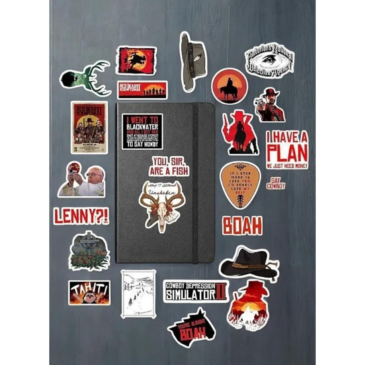 Red Dead Redemption Sticker Seti 25 Adet 1
