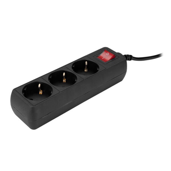 S Link 1.5 Metre 150 Joule 3lü Akım Korumalı Kutu Siyah Priz Çoklayıcı (spg3 X 3) 2