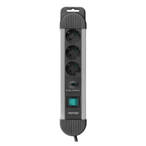S Link 1.5 Metre 900 Joule 3lü Akım Korumalı Gri Priz Çoklayıcı (spgks03) 1