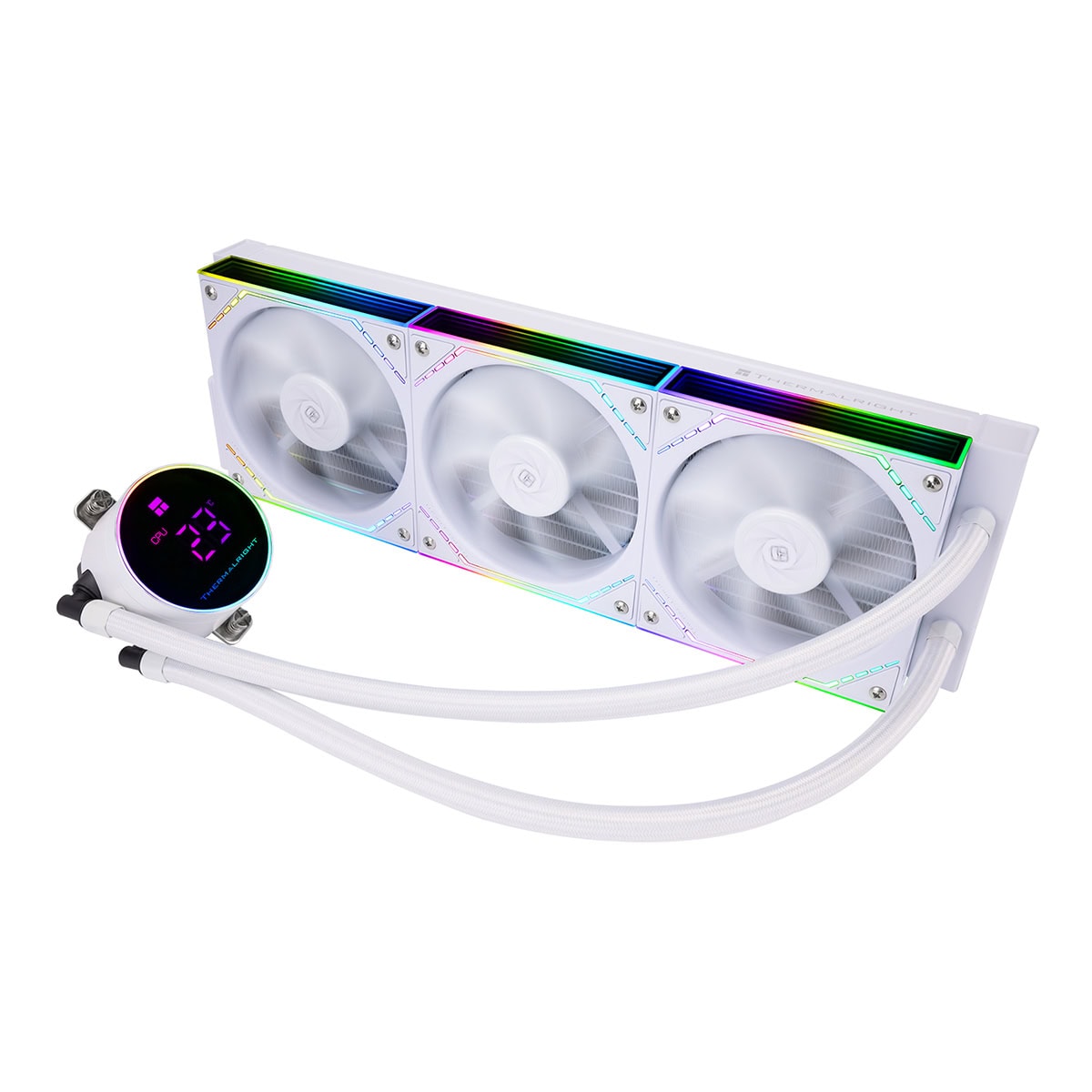 Thermalright Frozen Magic 360 Digital Argb White V2 360mm Intel Amd Uyumlu Islemci Sivi Sogutucu 2 Yil Birebir Degisim Garantili 1