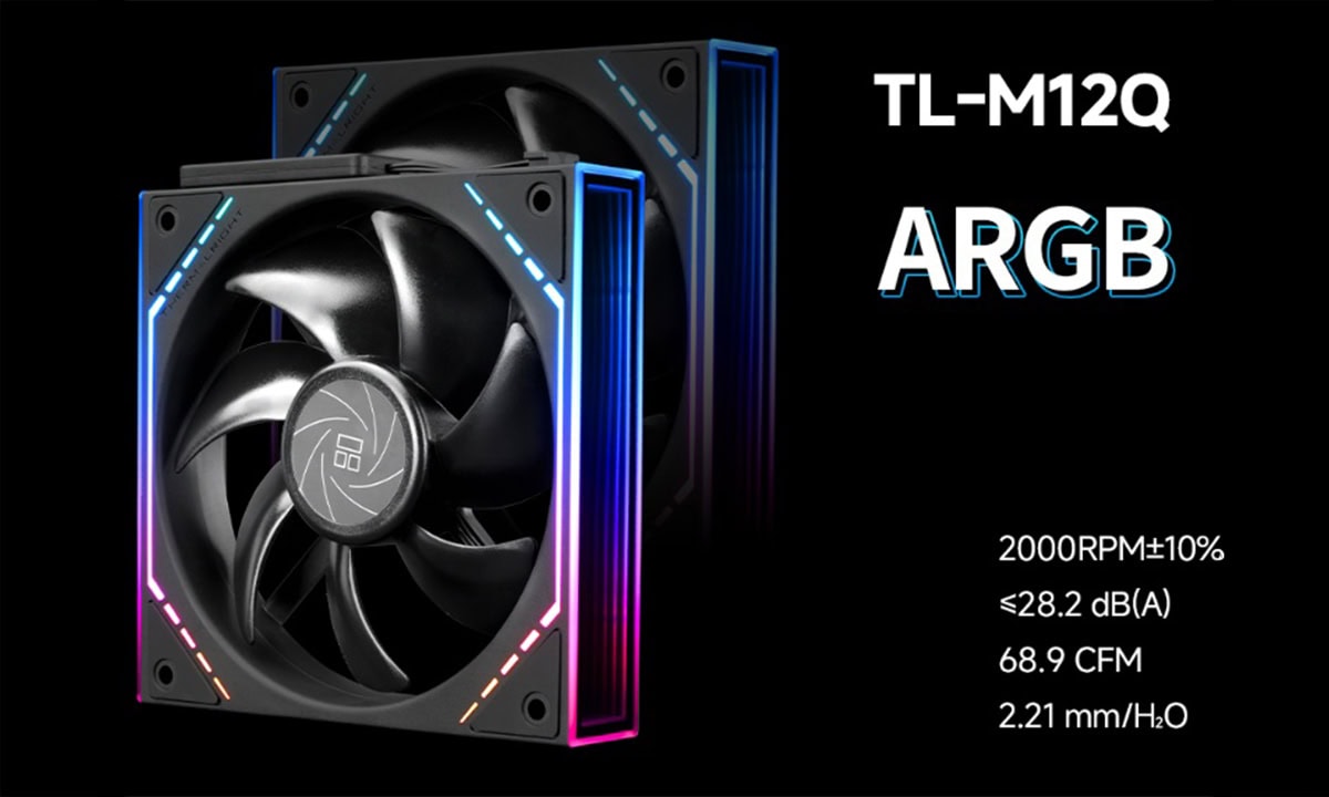 Sessiz 120 mm Fan