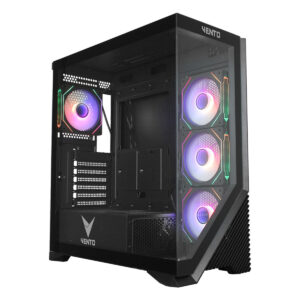 Vento Vg4202fla 4x120mm Argb Fan Temperli Cam Usb 3.0 750w Full Tower E Atx Gaming Kasa 1