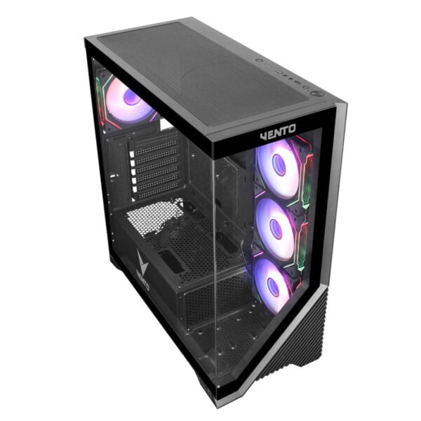 Vento Vg4202fla 4x120mm Argb Fan Temperli Cam Usb 3.0 850w Full Tower E Atx Gaming Kasa 3