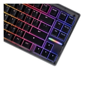 Wooting 80he Ansi Arm Ghost 80 Lekker L60 Linear Manyetik Switch Hall Effect Rgb Hotswap Mekanik Gaming Klavye Wk5 Us2 L60 Smbk1 2