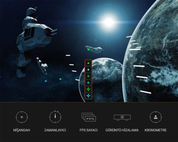 TUF Gaming VG259QMR5A Yüksek çözünürlüklü ASUS TUF Gaming monitör, 24.5 inç, 1080p Full HD, 165Hz yenileme hızı, IPS ekran, 0.3 ms tepki süresi ve NVIDIA G-SYNC desteği ile profesyonel ve oyun odaklı kullanıma uygun.