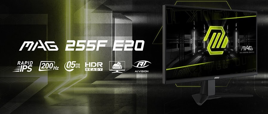 MSI MAG 255F E20 Gaming Monitör H2