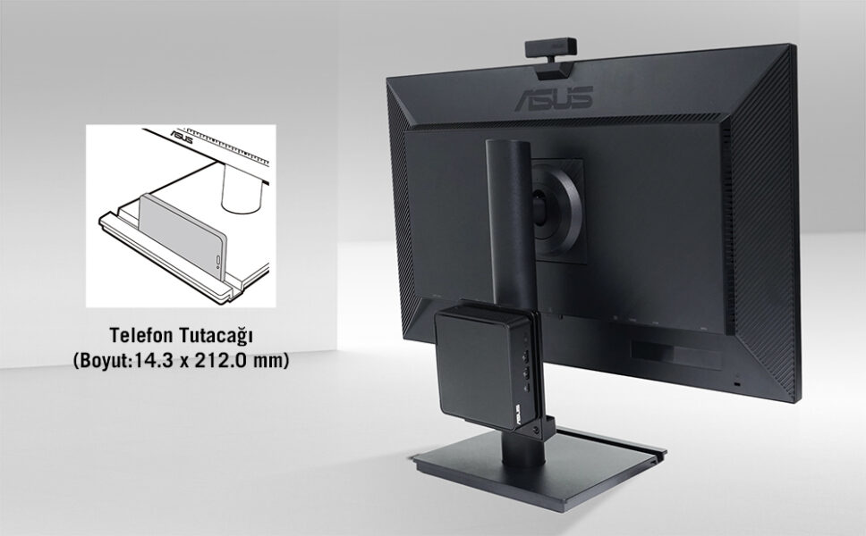 Telefon tutacağı masaüstü monitör destek ayağı, dayanıklı ve ayarlanabilir, bilgisayar ve oyun monitörleri için uygun, ergonomik kullanım sağlar.