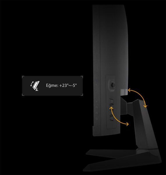 Yüksek Yenileme Hızına Sahip 27 inç Asus TUF Gaming Monitör, OLED ekran ve 180Hz yenileme oranıyla oyun deneyimini en üst seviyeye çıkarır.