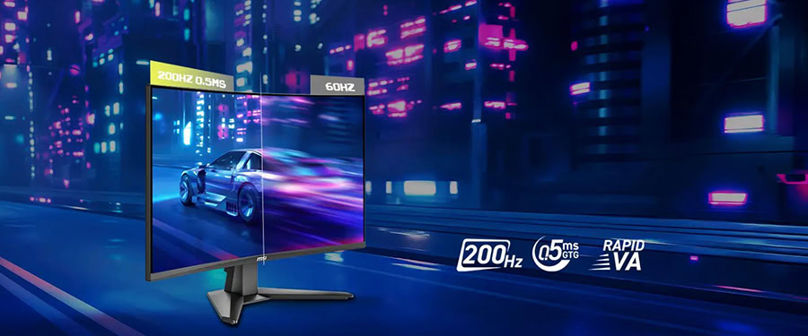 MSI MAG 276CF E20 Gaming Monitör H5