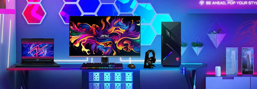 MSI MPG 321URX QD-OLED Gaming Monitör H20