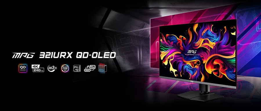 MSI MPG 321URX QD-OLED Gaming Monitör H2