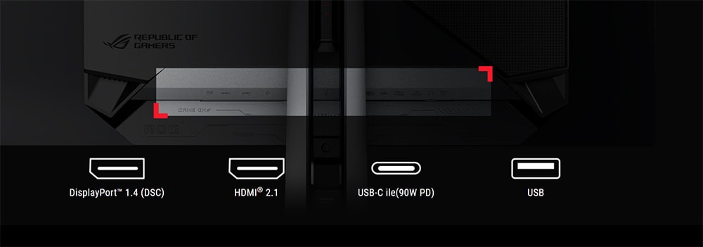 ROG Swift OLED PG32UCDMZ ASUS ROG Swift OLED PG32UCDMZ Gaming Monitör H26