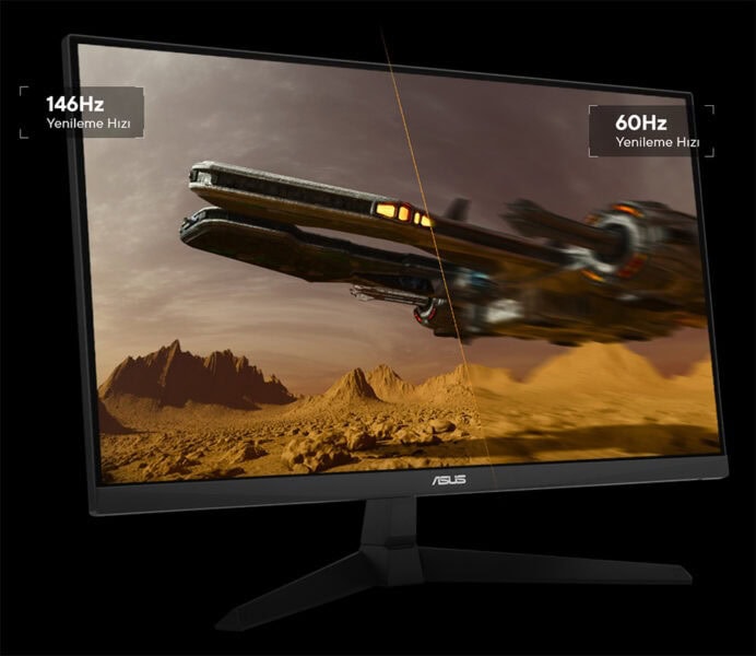 TUF Gaming VG249QE5A 27 inç ASUS TUF Gaming monitör, yüksek hızda oyun deneyimi ve geniş görüntüleme açısı ile kaliteli ekran performansı sunar.