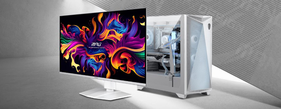MSI MPG 321URXW QD-OLED Gaming Monitör H3