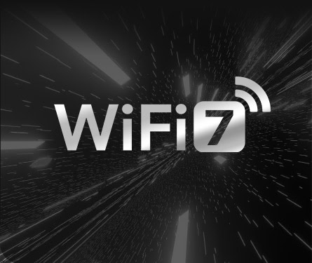 WiFi 6 teknolojisini simgeleyen modern ve şık bir grafik, yüksek hızlı ve düşük gecikmeli kablosuz bağlantıya vurgu yapar.