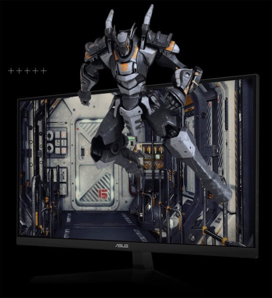 TUF Gaming VG249QE5A 27 inç ASUS TUF Gaming monitör, yüksek hızda oyun deneyimi ve geniş görüntüleme açısı ile kaliteli ekran performansı sunar.