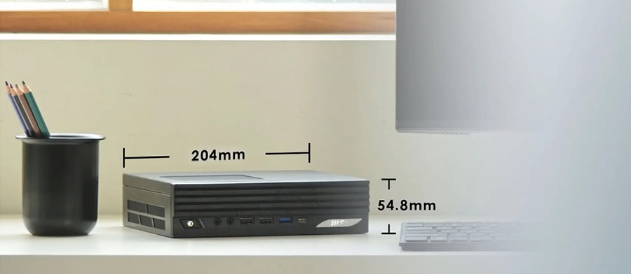Dizüstü bilgisayar, masaüstü, çapraz görünüm, ince tasarım, bilgisayar donanımı, oyun ve ofis kullanımı, teknolojik cihaz, kompakt PC, verimli çalışma, modern dizüstü bilgisayar, ergonomik bilgisayar ölçümleri.