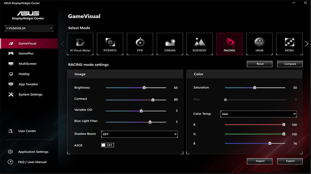 TUF Gaming VG259QM5A Yüksek çözünürlüklü ASUS TUF Gaming 24.5 inç monitör, hızlı 0.3ms tepki süresi ve 240Hz yenileme hızıyla üstün oyun deneyimi sağlar. NVIDIA G-SYNC ve IPS panel teknolojisi ile akıcı görüntü sunar.