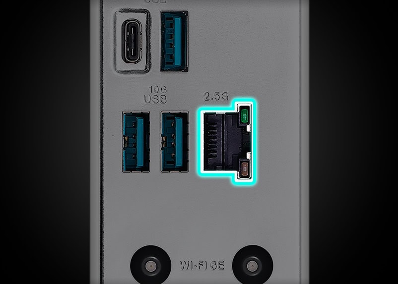 PRIME B850-PLUS WIFI 2. Yüksek performanslı bilgisayar anakartındaki çeşitli USB ve PCIe bağlantı noktaları, yüksek hızlı veri transferi ve oyun performansı için tasarlanmıştır.