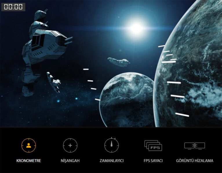 Canlı renkler ve geniş ekranıyla ASUS TUF Gaming 31.5 inç monitör, yüksek performans ve akıcı oyun deneyimi sunar, gamerlar için ideal.