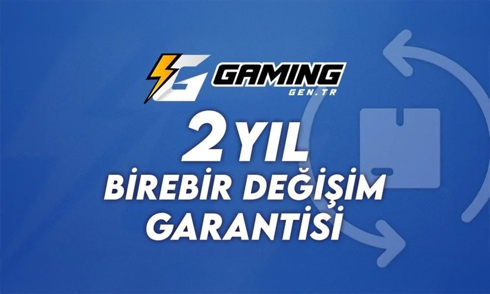 2 Yıl Birebir Değişim Garantisi