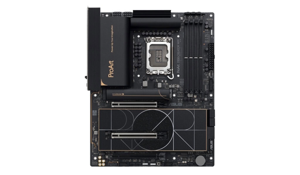 Yüksek performanslı ASUS ProArt anakart, bilgisayar oyunları ve yaratıcı çalışmalar için ideal, gelişmiş CPU ve RAM yuvaları ile özelleştirilebilir oyun deneyimi sunar.